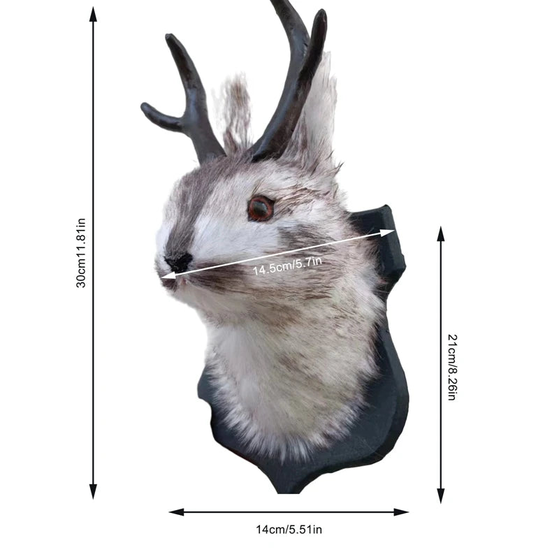 Rabbit Head Wall Hanging