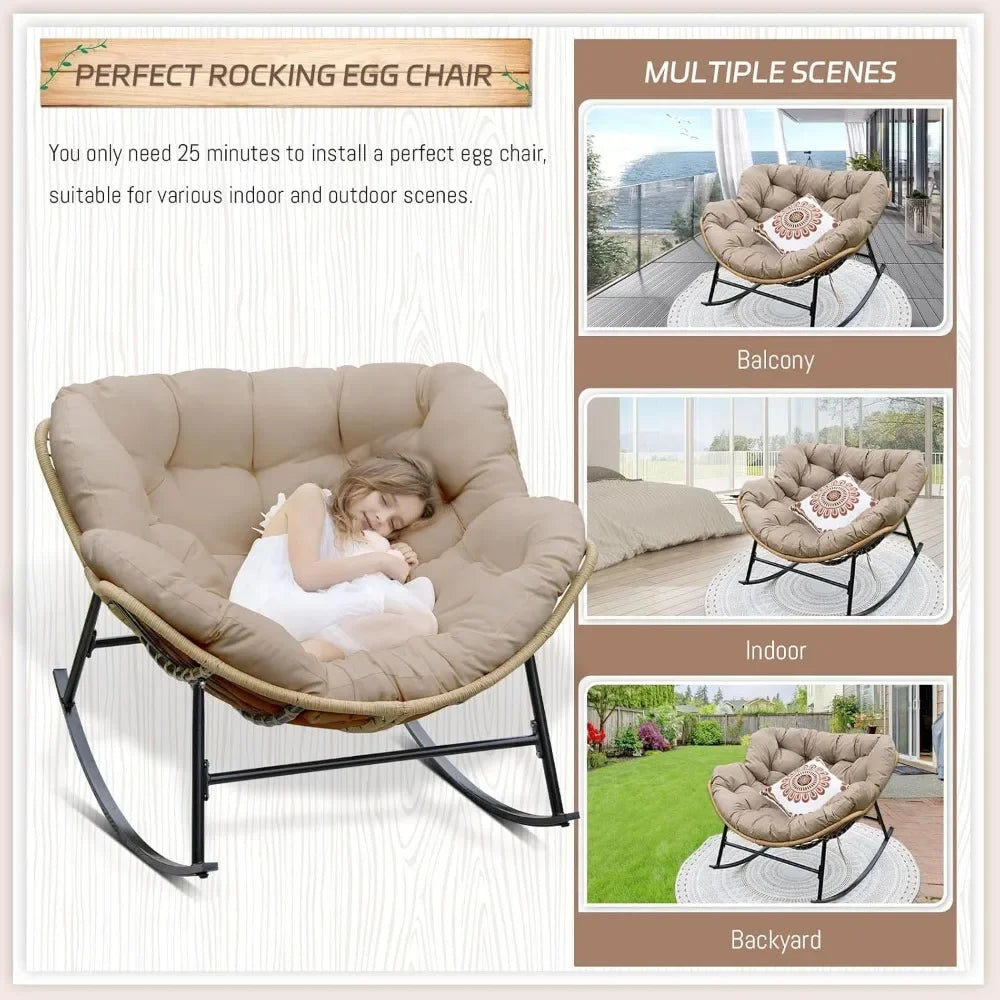 Rattan Rocking Chair