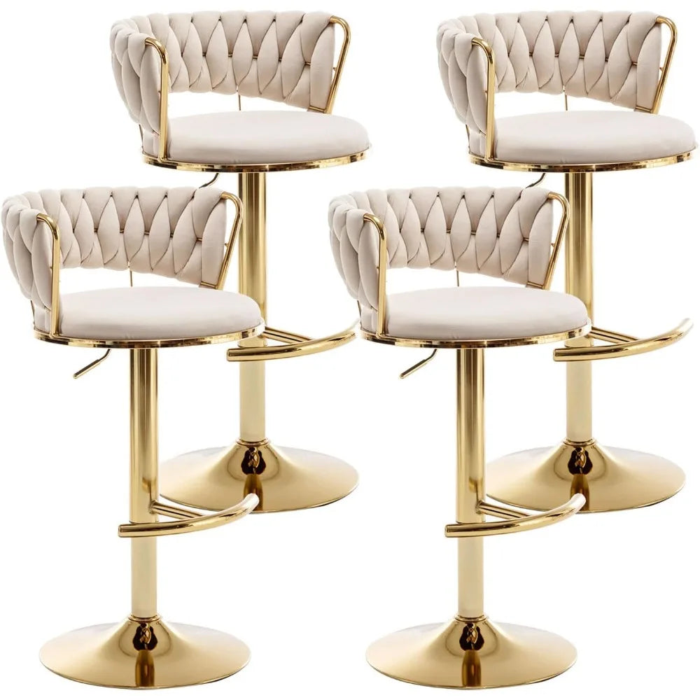 Set of 4, Counter Height Bar Chairs