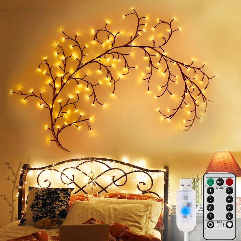 Festive Tree Branch Lamp