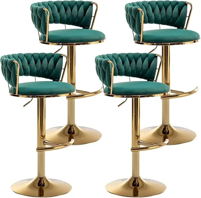 Set of 4, Counter Height Bar Chairs