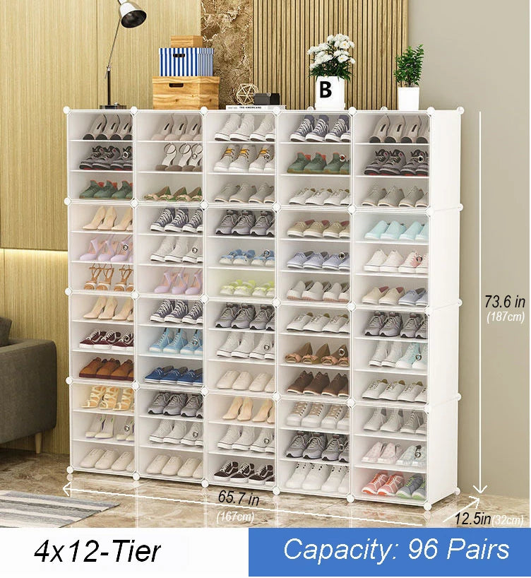 Modular 6 Tier Shoe Tower