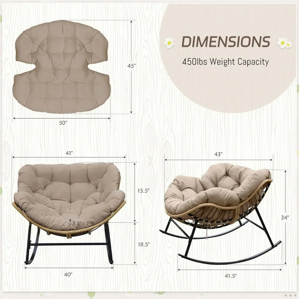 Rattan Rocking Chair