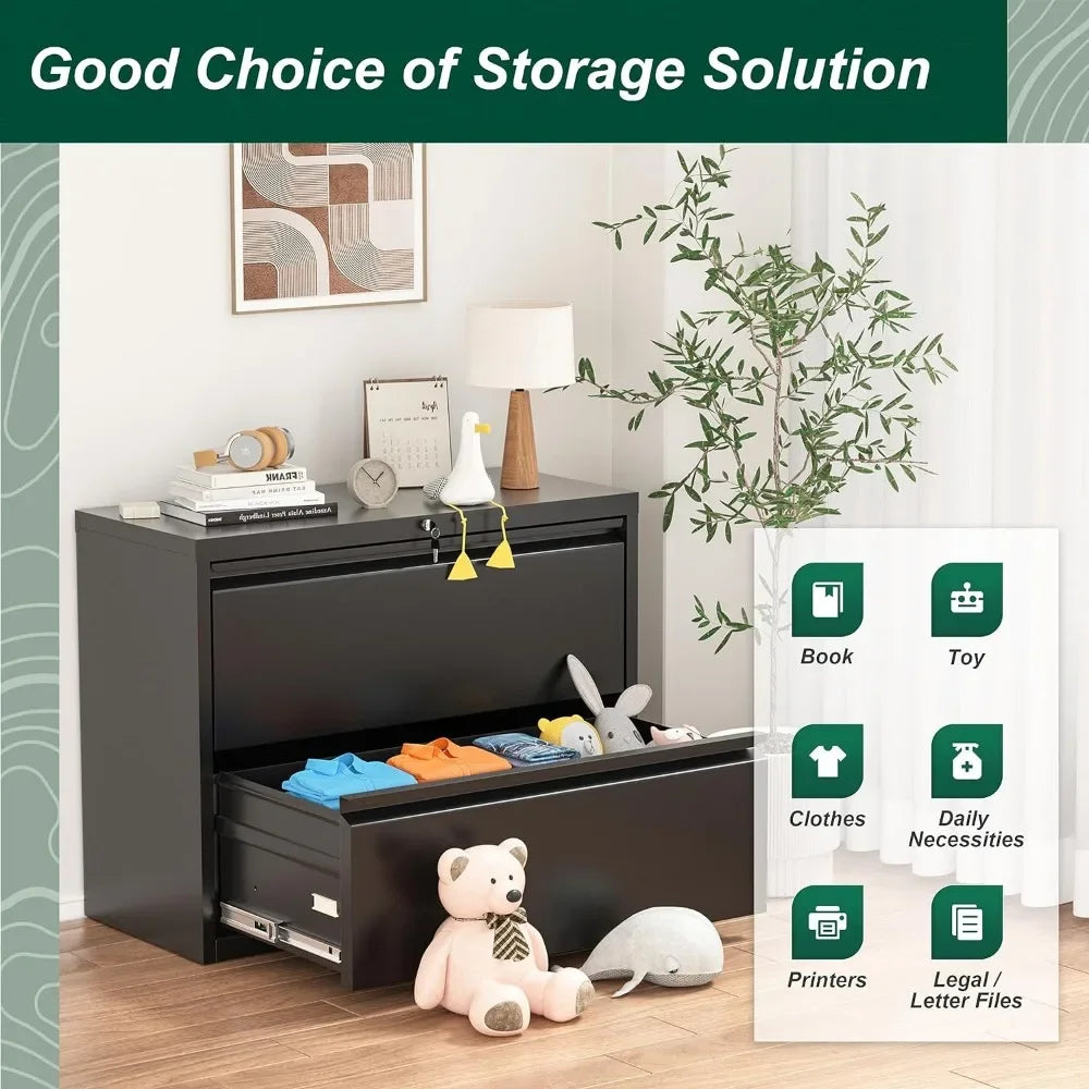 2 Drawer File Cabinet
