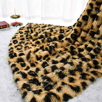 Soft Faux Fur Bed Throw