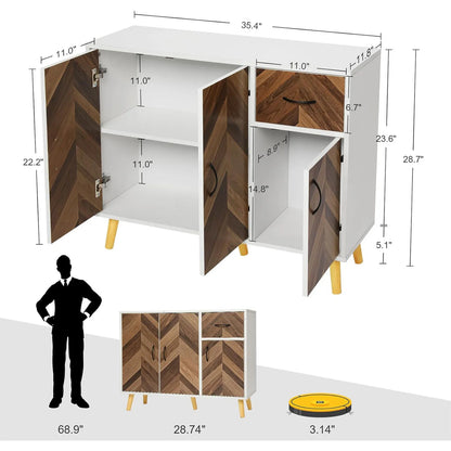 Sideboard Buffet with Drawers