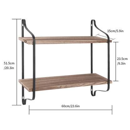 Wooden Shelving Unit