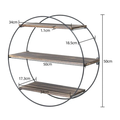 3 Tier Wall Mounted Shelves