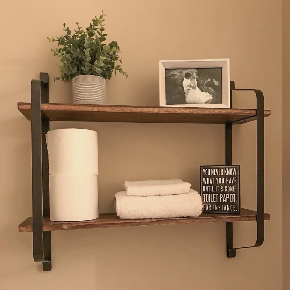 Wooden Shelving Unit