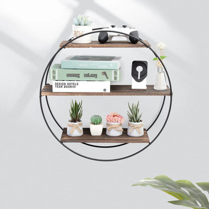 3 Tier Wall Mounted Shelves