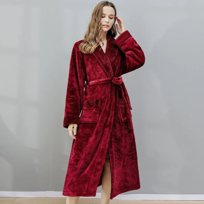 Warm, Long, Couples Bathrobes