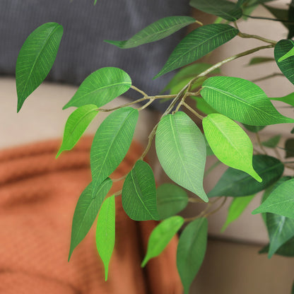 Fake Ficus Tree in Pot for Home Decor