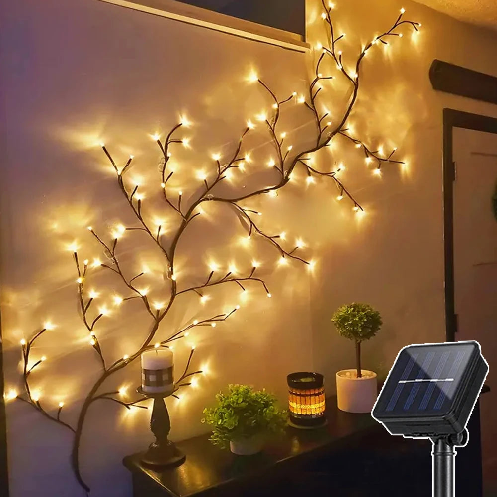 Festive Tree Branch Lamp