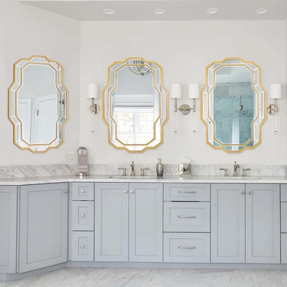 Mirror with Beveled Glass, for Bathroom or Entryway