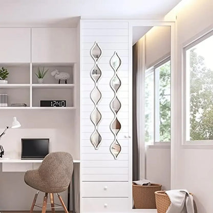 3 Piece Boho Mirror Art Decals