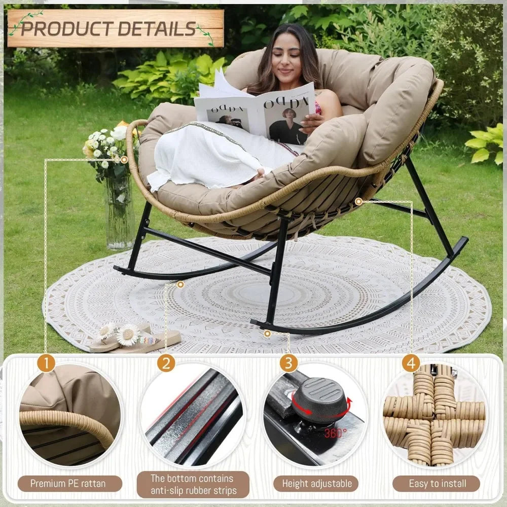 Rattan Rocking Chair
