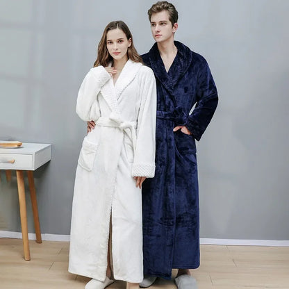 Warm, Long, Couples Bathrobes