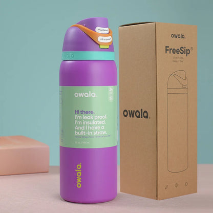 Stainless Steel Water Bottle with Straw,