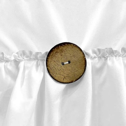 Farmhouse Shower Curtain Set with 12 Hooks