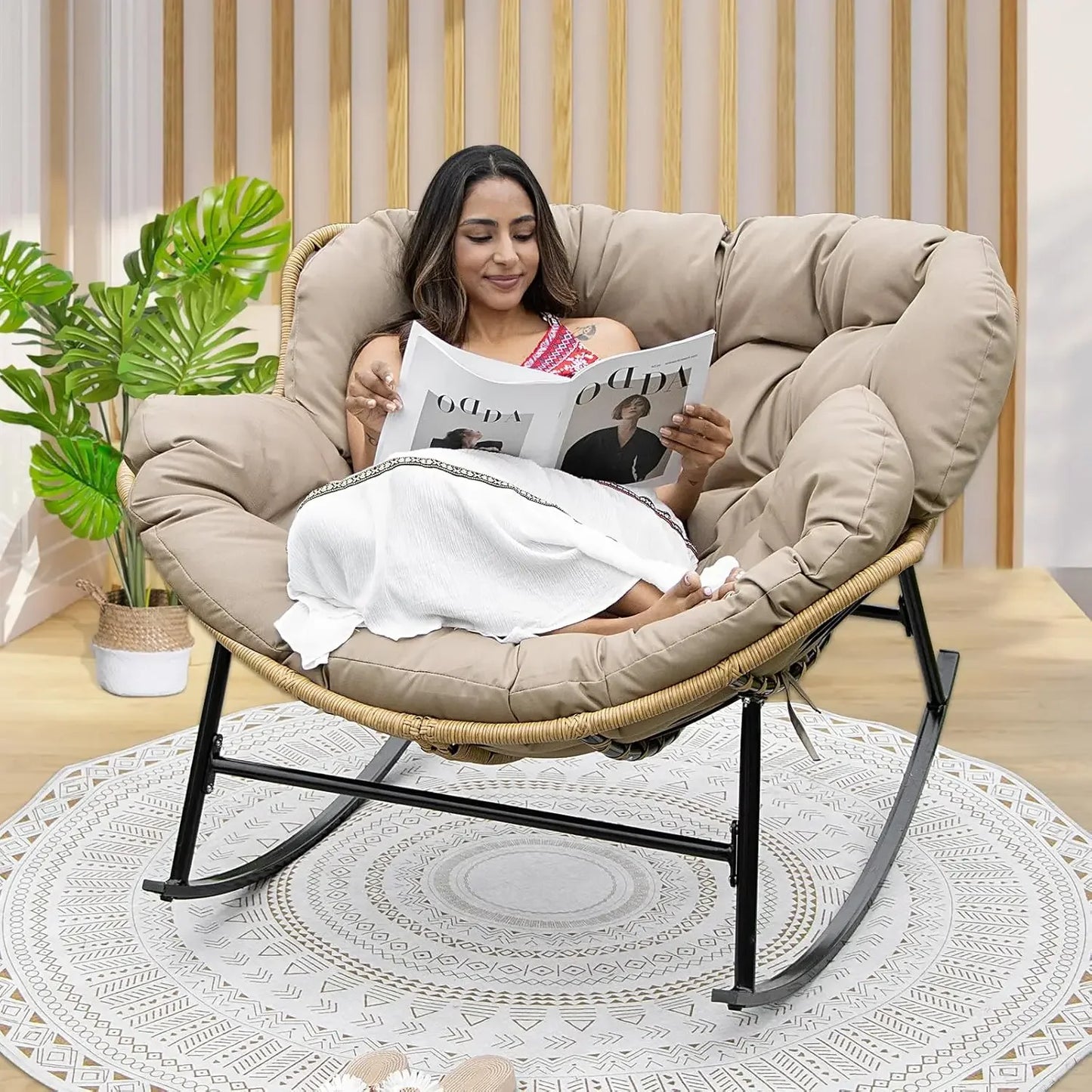 Rattan Rocking Chair