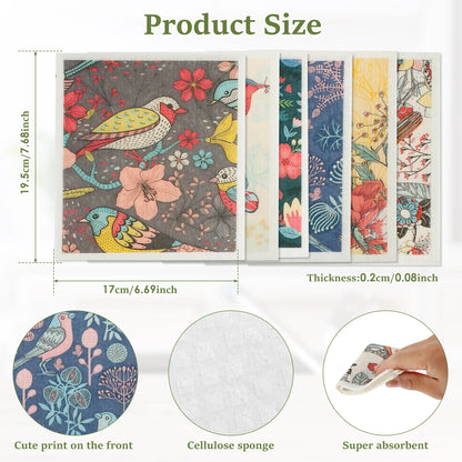 Absorbent Dishcloths for Kitchen