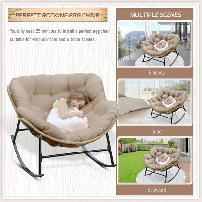 Rattan Rocking Chair