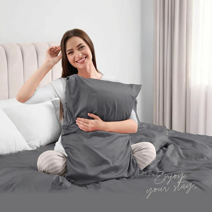 Luxury 6 Piece Queen Size Sheets & Pillowcase Set,