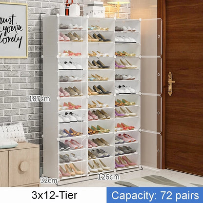 Modular 6 Tier Shoe Tower