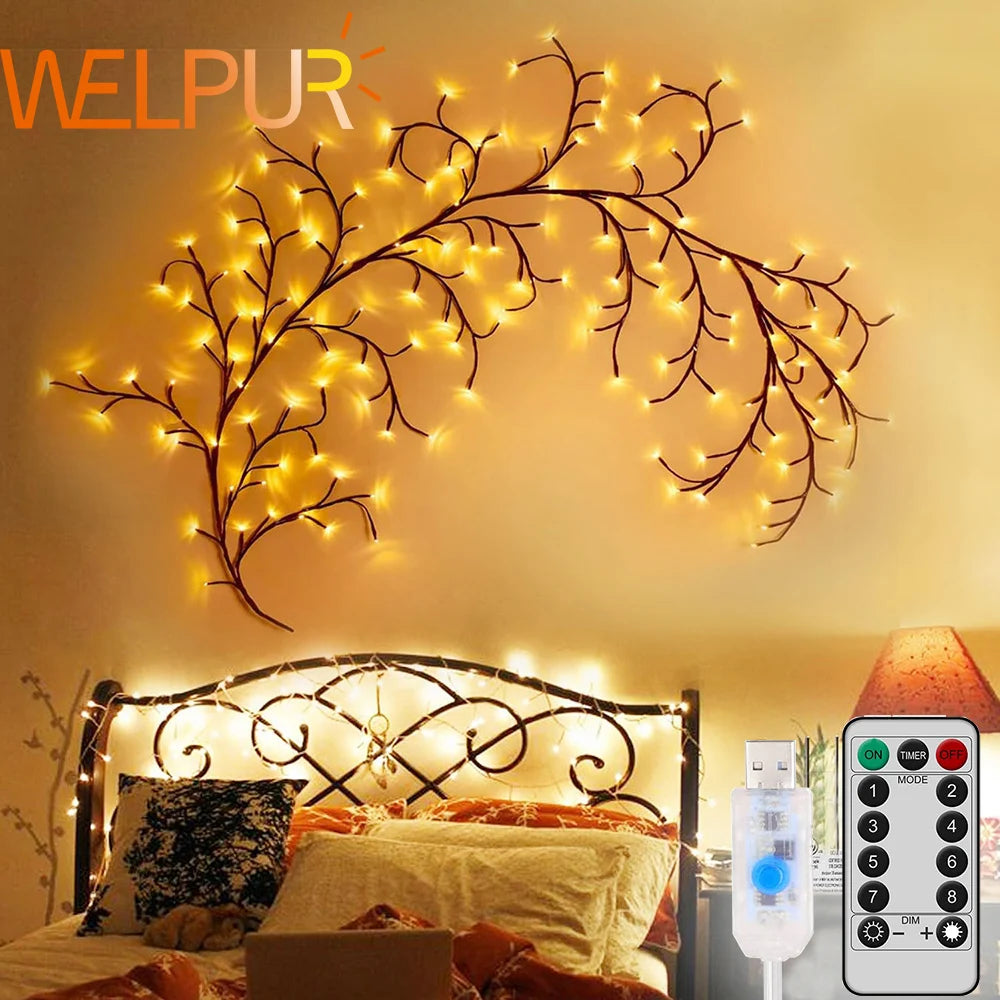 Festive Tree Branch Lamp