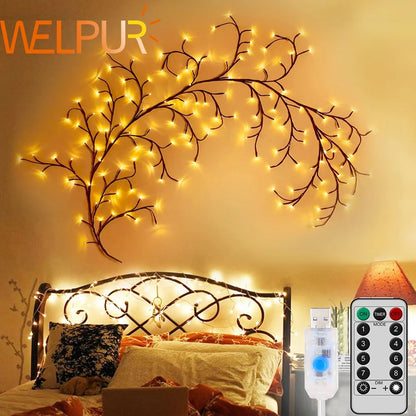Festive Tree Branch Lamp