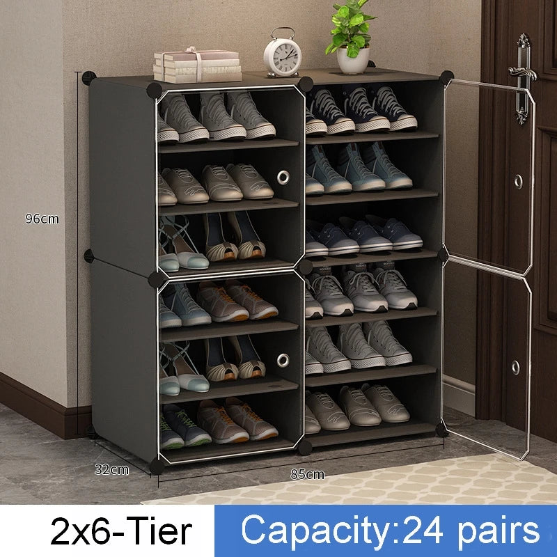 Modular 6 Tier Shoe Tower