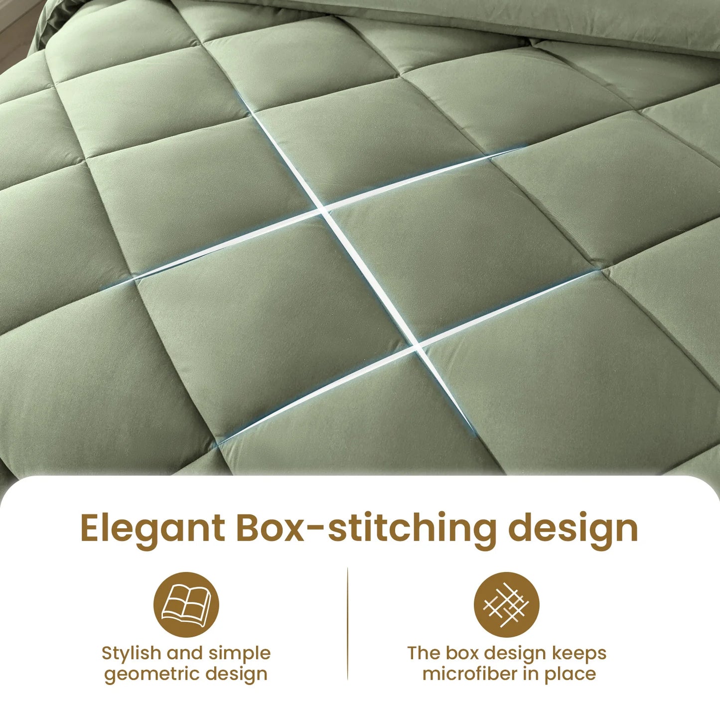7 Pieces Reversible Bed in a Bag