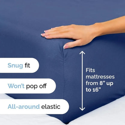 Queen Size 4 Piece Sheet Set