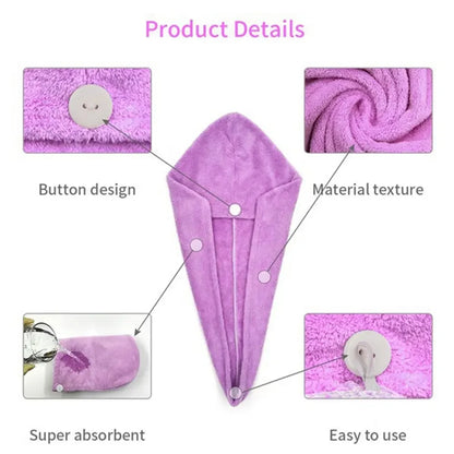 Quick Dry Hair Turban