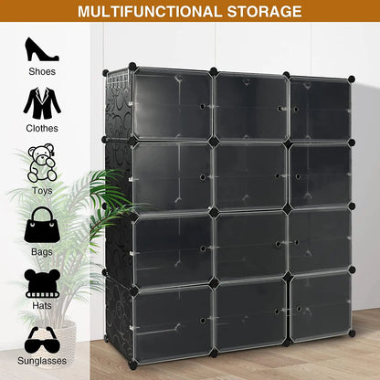Modular 6 Tier Shoe Tower