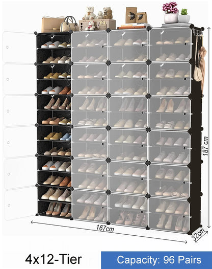 Modular 6 Tier Shoe Tower