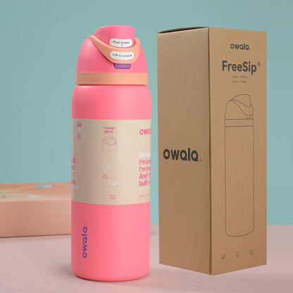 Stainless Steel Water Bottle with Straw,