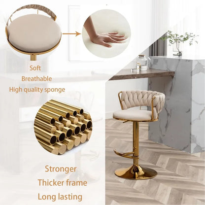 Set of 4, Counter Height Bar Chairs