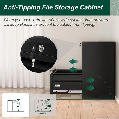 2 Drawer File Cabinet
