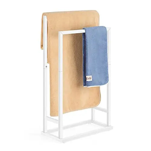 2-Tier Freestanding Towel Rack