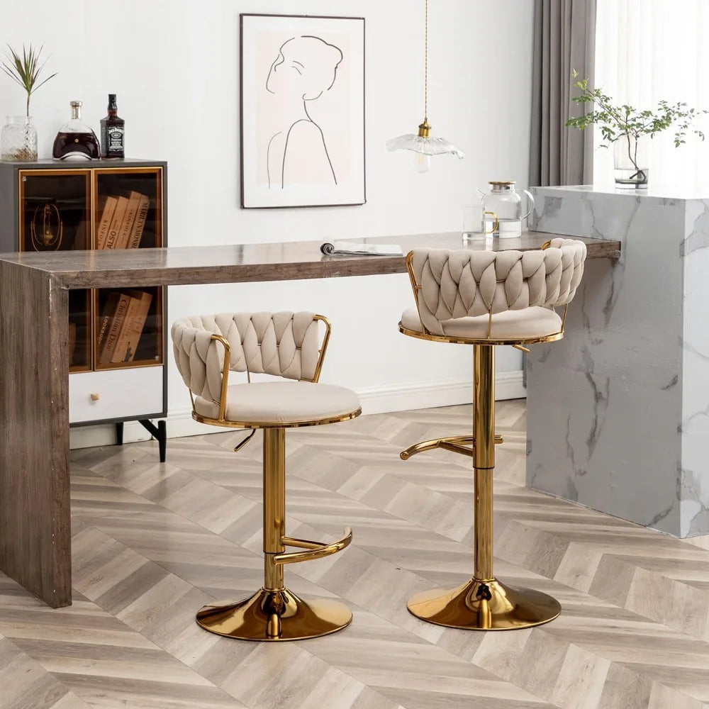 Set of 4, Counter Height Bar Chairs