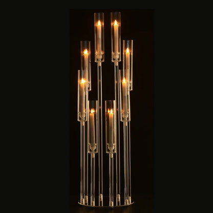 Tall Acrylic Candelabra