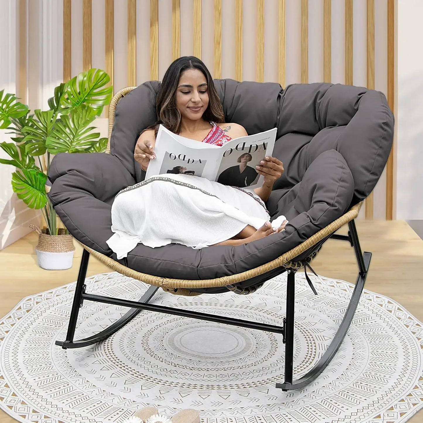 Rattan Rocking Chair
