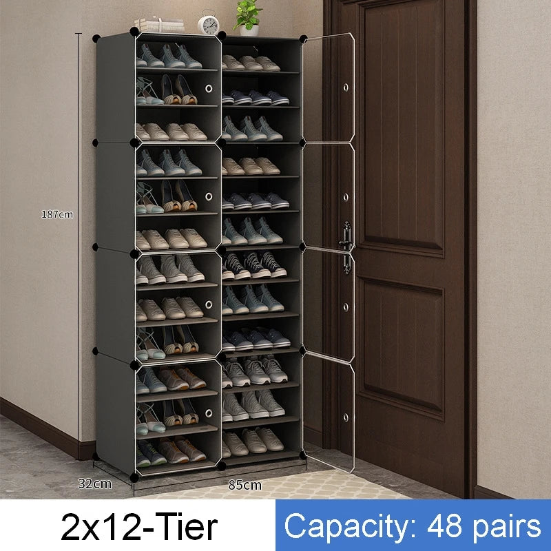 Modular 6 Tier Shoe Tower