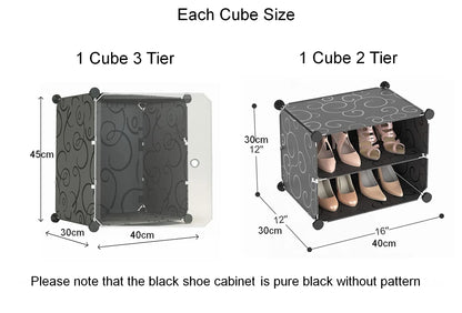 Modular 6 Tier Shoe Tower