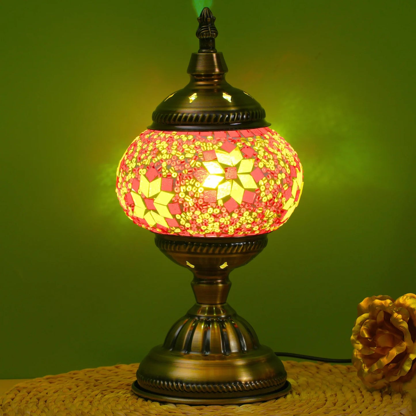 Stained Glass Mosaic Night Light