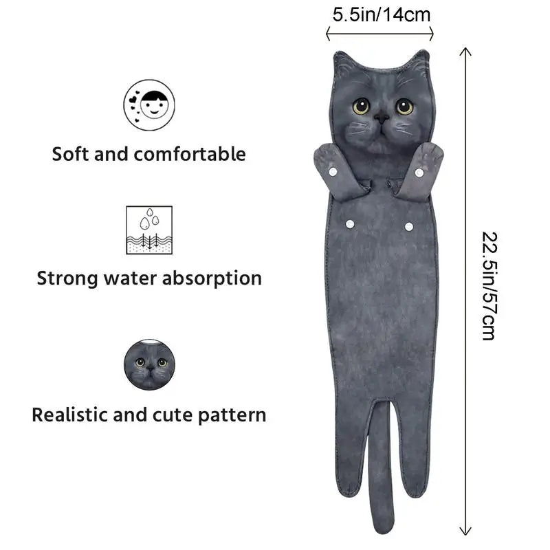Decorative Hand towels, for the Cat lover