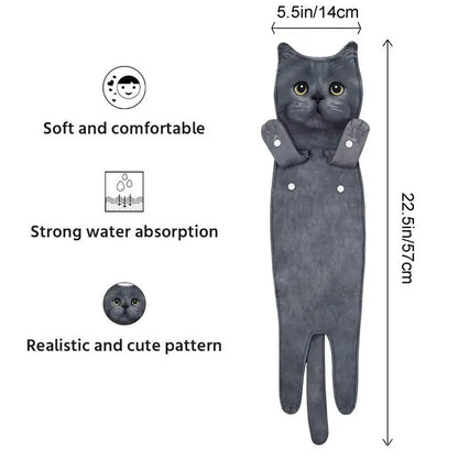 Decorative Hand towels, for the Cat lover