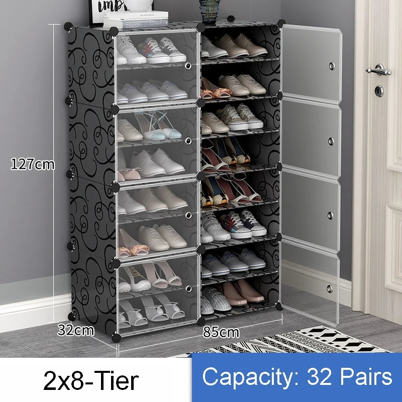 Modular 6 Tier Shoe Tower