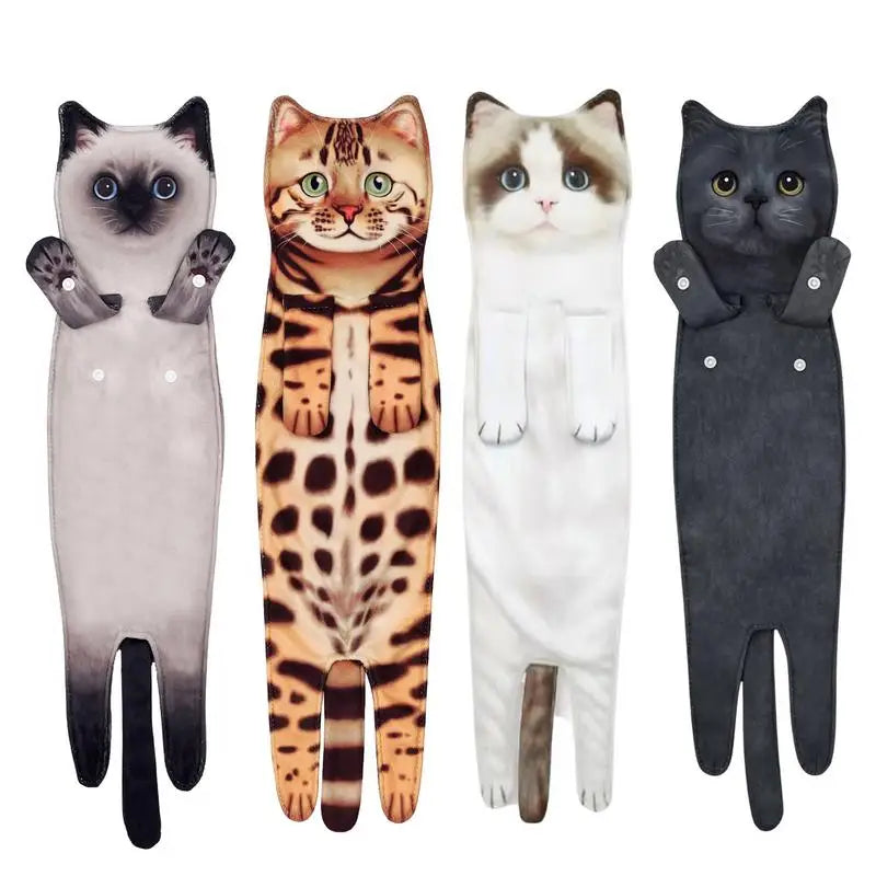 Decorative Hand towels, for the Cat lover
